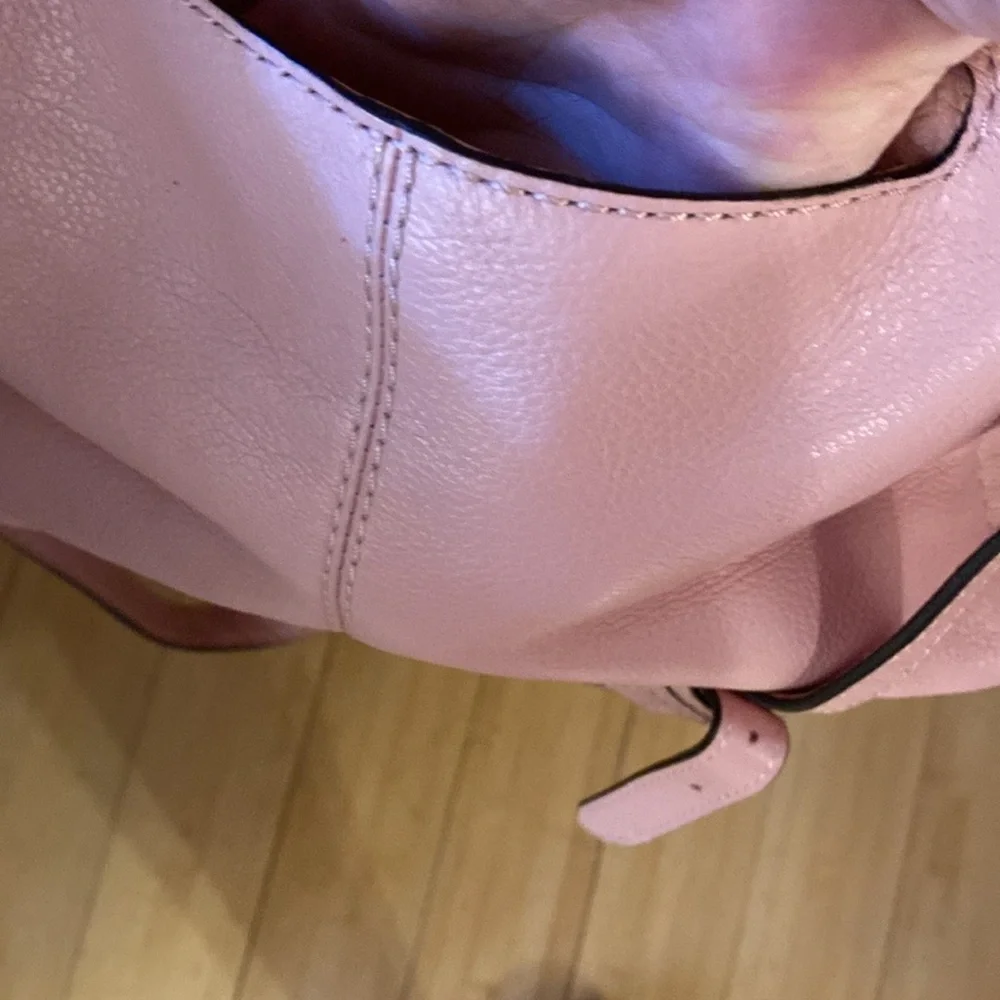 ORYANY pink bag Excellent condition zipper in front pocket on back leather